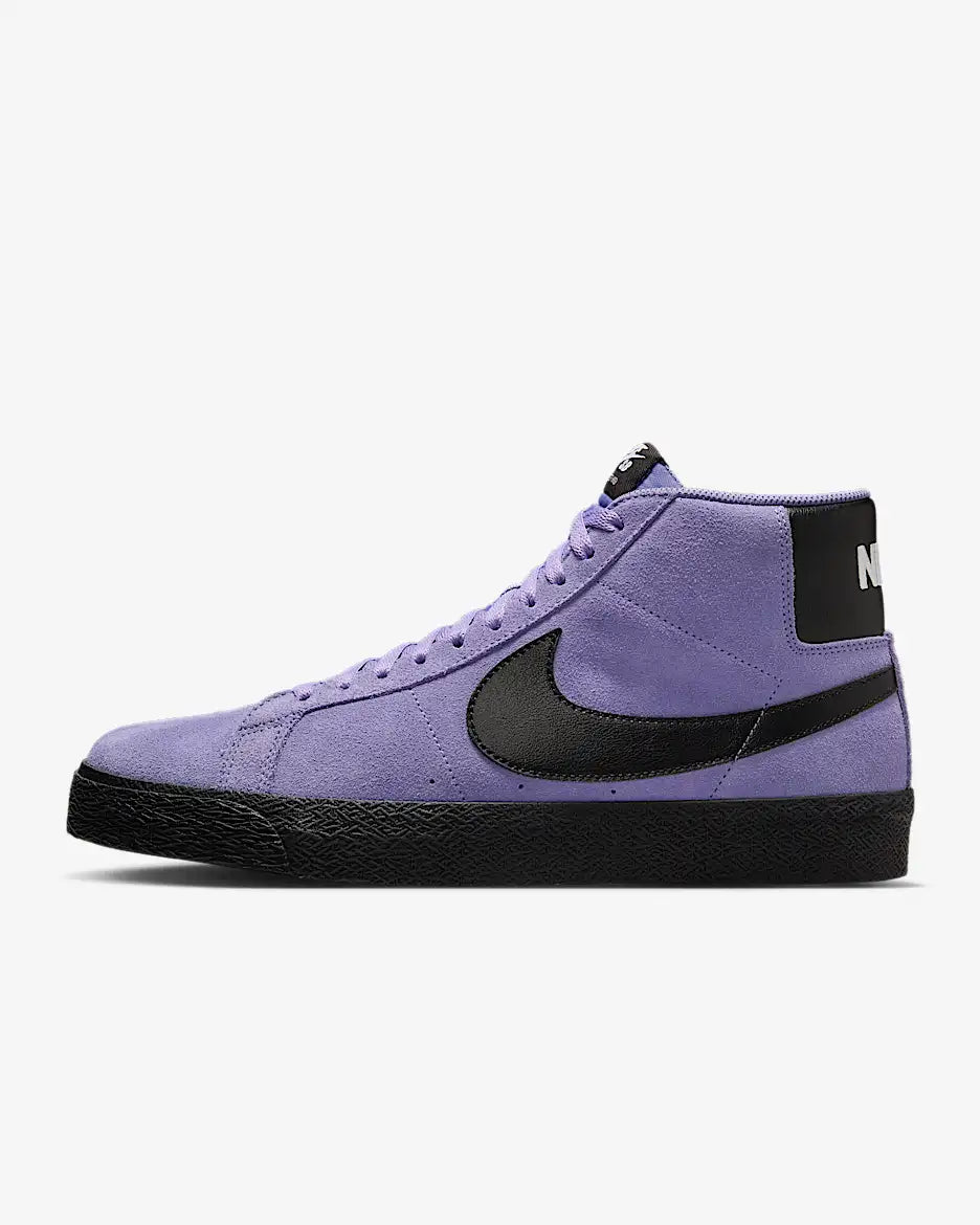 Nike SB Zoom Blazer Mid Shoes - Dusty Amethyst/Black - Switch Skate & Snow
