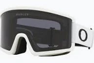 Oakley 2027 Target Line M Goggle - Matte White W/ Dark Grey Iridium - Switch Skate & Snow