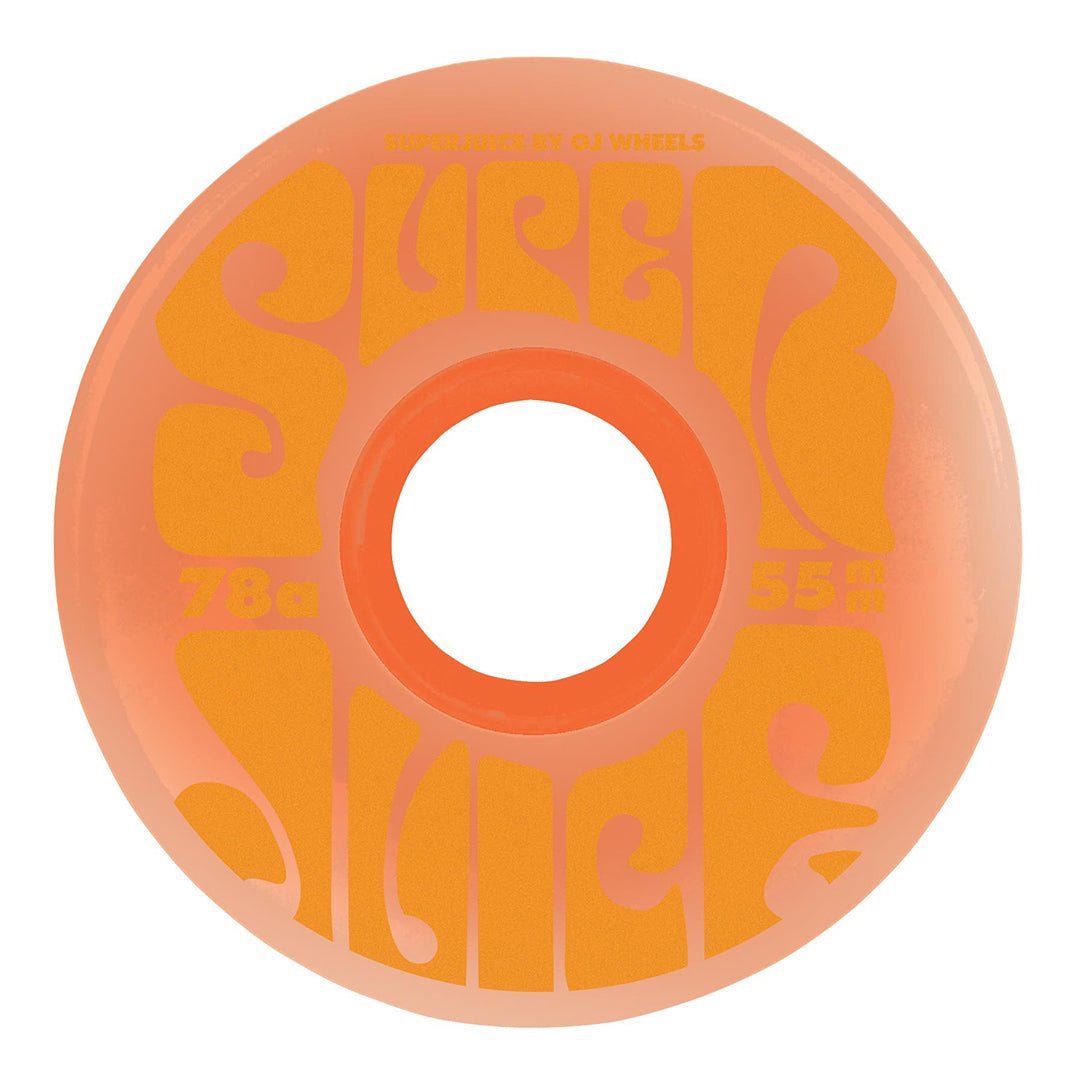 OJ Mini Super Juice Transparent Orange Wheels - 55mm 78A - Switch Skate & Snow