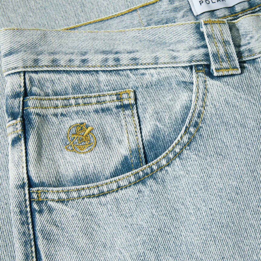 Polar '93 Denim Jeans - Light Blue - Switch Skate & Snow