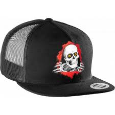 Powell Ripper Trucker Hat - Black - Switch Skate & Snow