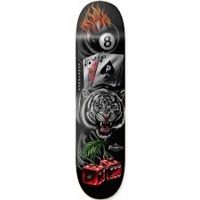 Primitive Rodriquez Hot Streak Deck - 8.25 - Switch Skate & Snow