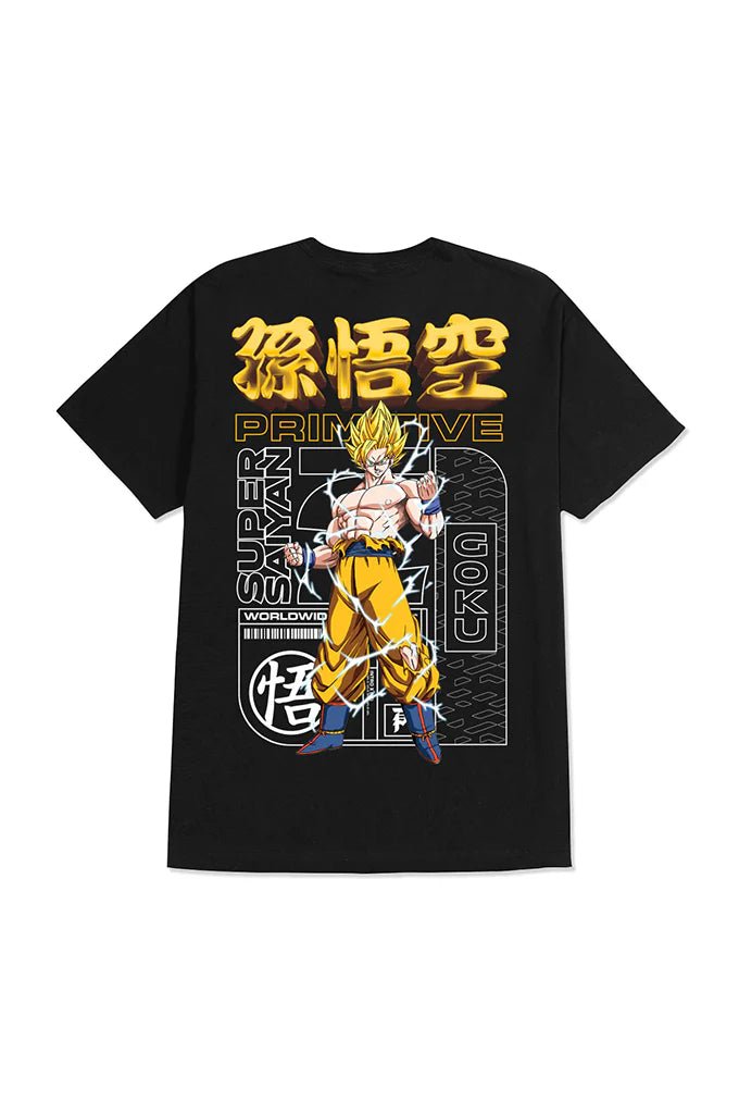 Primitive x DBZ Spirit T-Shirt - Black - Switch Skate & Snow