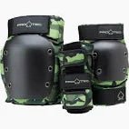 Pro - Tec Street JR 3 Pack Pads - Camo - Switch Skate & Snow