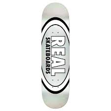 Real Easyrider Oval Deck - 8.5 - Silver - Switch Skate & Snow