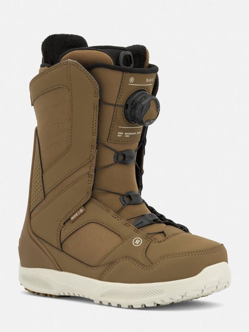 Ride 2026 Sage Womens Snowboard Boots - Brown - Switch Skate & Snow