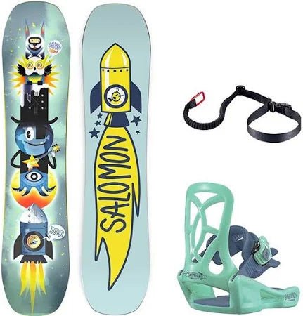 Salomon Junior Team Package 2025 Snowboard - 100cm - Switch Skate & Snow