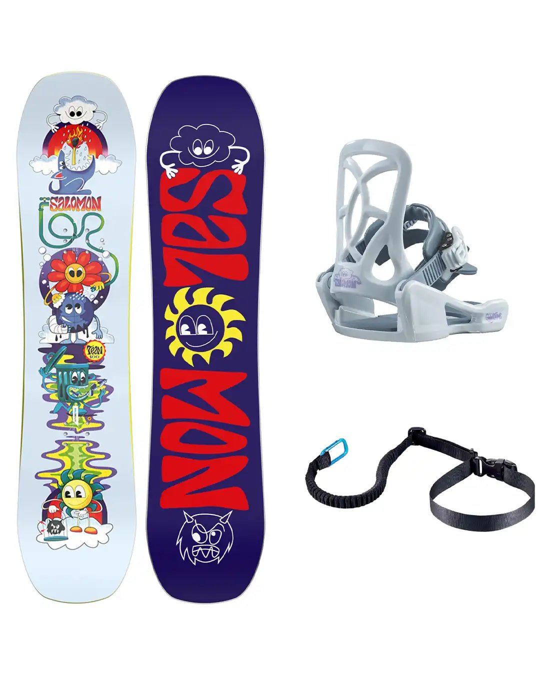 Salomon Kids Team Packages 2026 Snowboard - 90cm - Switch Skate & Snow