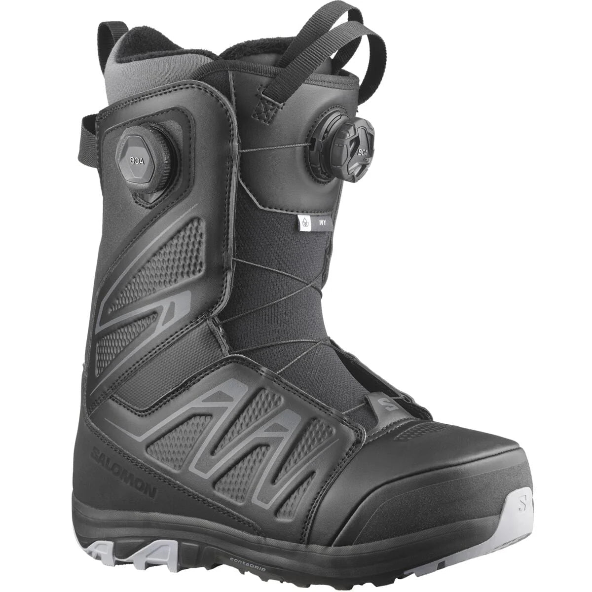 Salomon Womens Ivy SJ BOA Boots 2027 - Black - Switch Skate & Snow