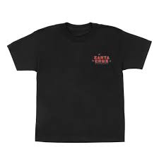 Santa Cruz Tripper T-Shirt - Black - Switch Skate & Snow