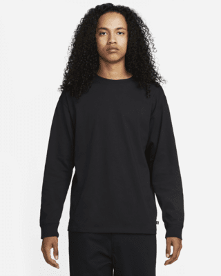 Nike SB Essentials Longsleeve T-Shirt - Black