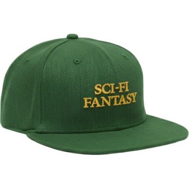 Sci-Fi Fantasy Herringbone Logo Hat - Green - Switch Skate & Snow