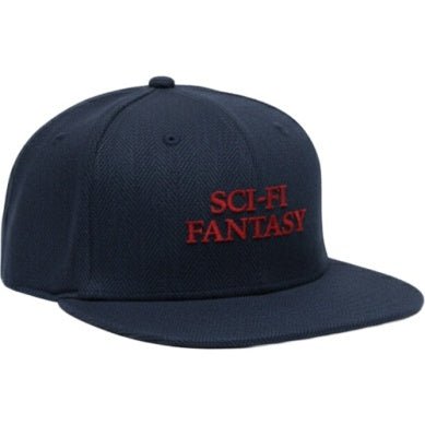 Sci-Fi Fantasy Herringbone Logo Hat - Navy - Switch Skate & Snow