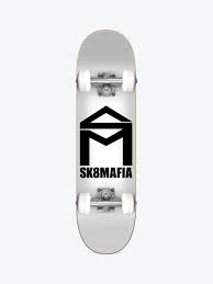 Sk8Mafia Micro White Black Complete - 6.0 - Switch Skate & Snow