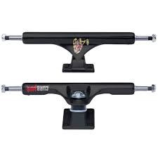 Slappy ST1 Curb Killer Trucks - Matte Black - 10" - Switch Skate & Snow