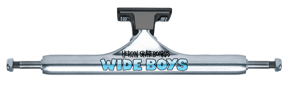 Slappy x Heroin ST1 Hollow Wide Boys Trucks - Polished 11" - Switch Skate & Snow