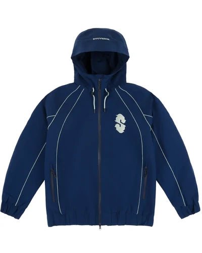 Souvenir 2027 Insulated Track Jacket - Navy - Switch Skate & Snow