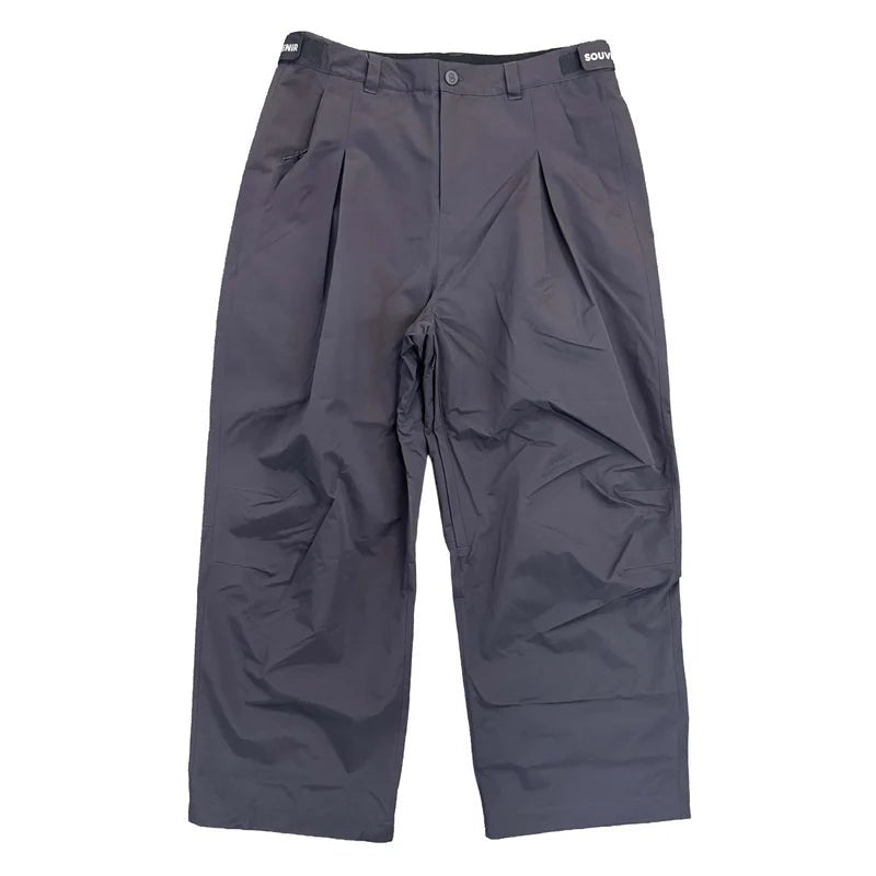 Souvenir 2027 Pleated Chino Snowboard Pants - Medium Grey - Switch Skate & Snow