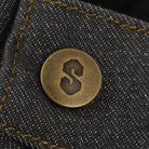 Souvenir 3 Ply Denim Snowboard Pants 2026 - Faded Grey - Switch Skate & Snow