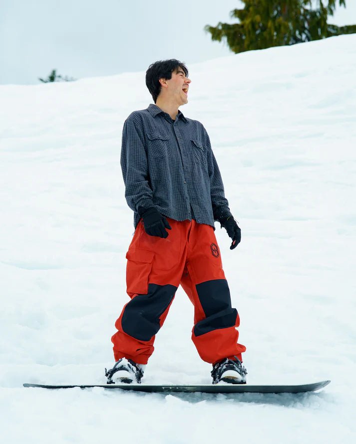 Souvenir 3 Ply Ripstop Snowboard Pants 2026 - Barn Red - Switch Skate & Snow