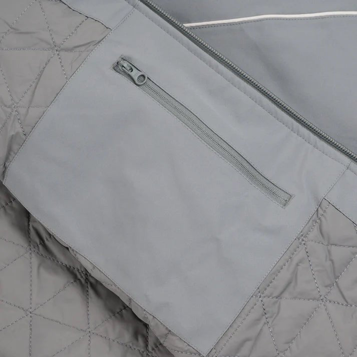 Souvenir Insulated Track Snowboard Jacket 2026 - Cool Grey - Switch Skate & Snow