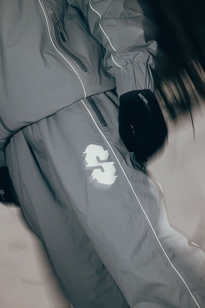 Souvenir Insulated Track Snowboard Pants 2026 - Cool Grey - Switch Skate & Snow