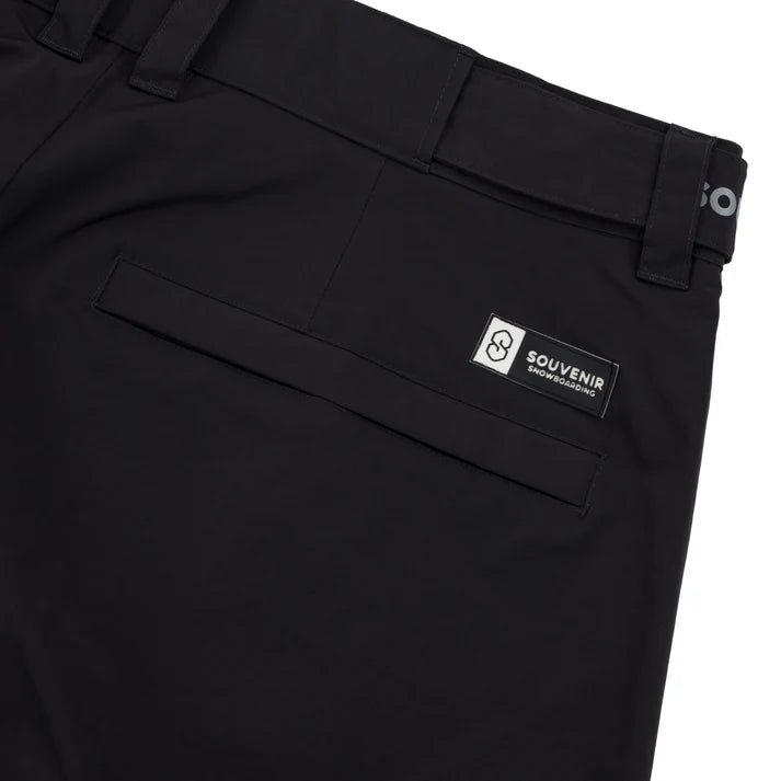 Souvenir Pleated Chino Snowboard Pants 2026 - Black - Switch Skate & Snow