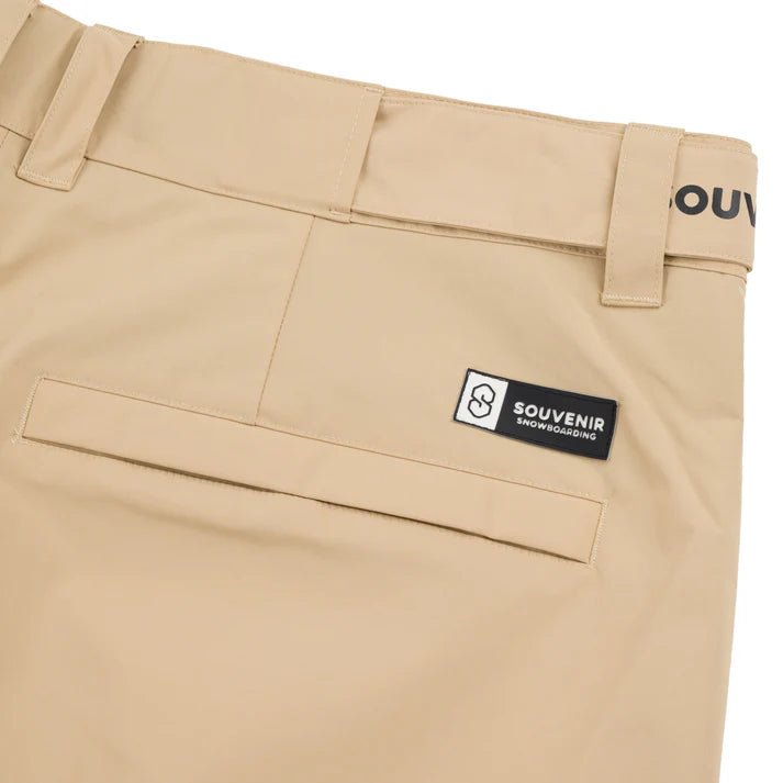 Souvenir Pleated Chino Snowboard Pants 2026 - British Khaki - Switch Skate & Snow