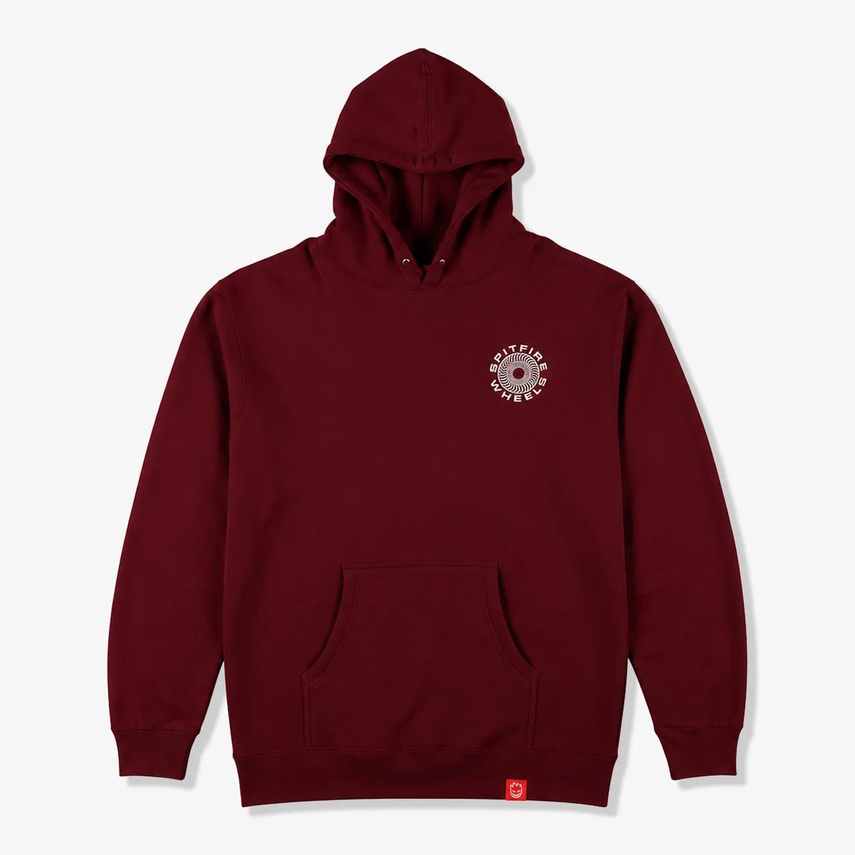 Spitfire Classic 87' Swirl Fill Hoodie - Maroon/White-Black - Switch Skate & Snow