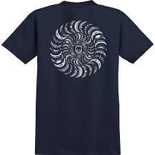 Spitfire Classic Swirl Paisley T-Shirt - True Navy - Switch Skate & Snow