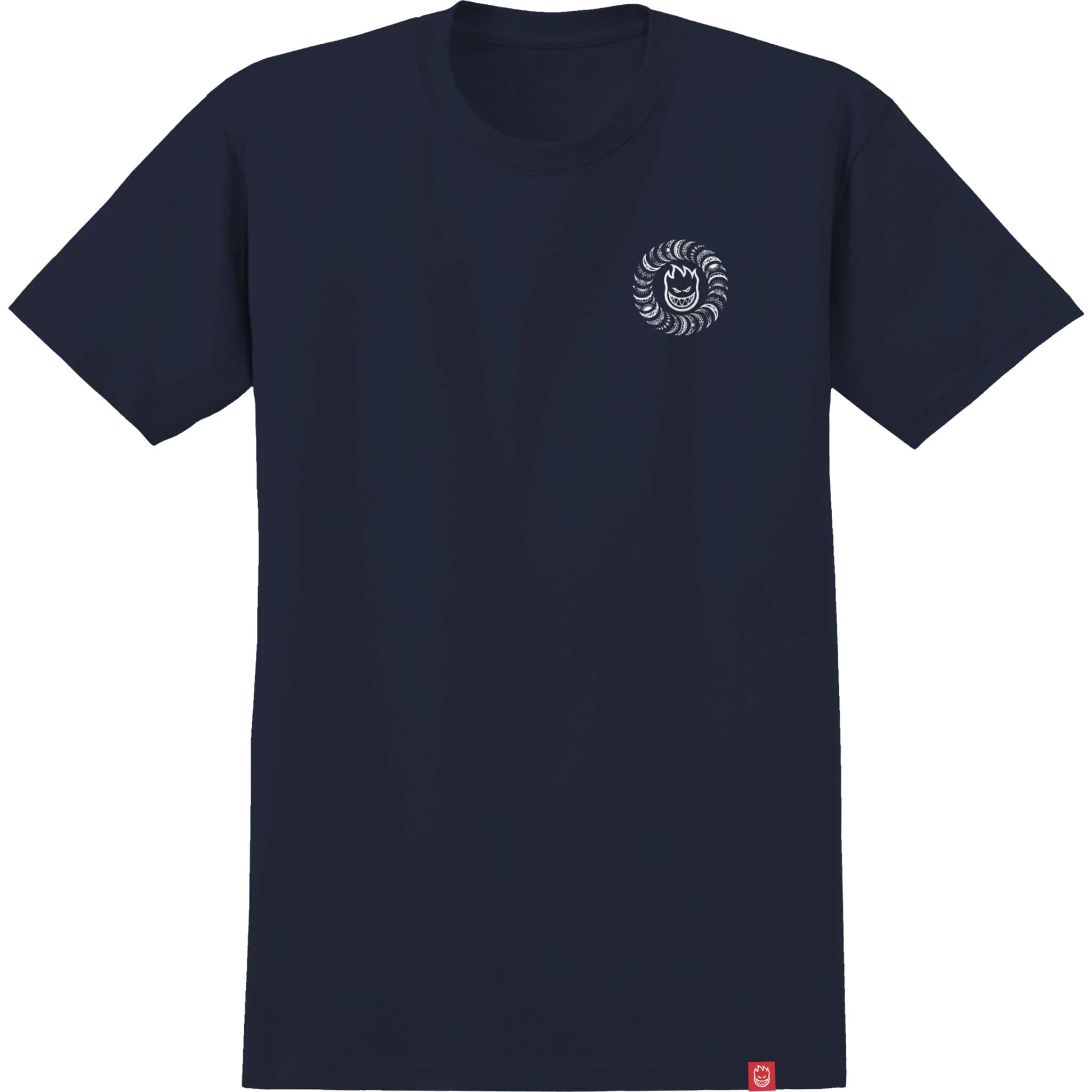 Spitfire Classic Swirl Paisley T-Shirt - True Navy - Switch Skate & Snow