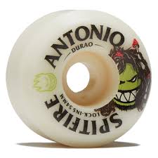 Spitfire F4 Antonio Durao Burn Squad Lock - In Wheels - 54mm 99D - Switch Skate & Snow