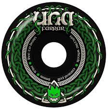 Spitfire F4 Una Trinity Conical Full Wheels - 54mm 97D - Black - Switch Skate & Snow