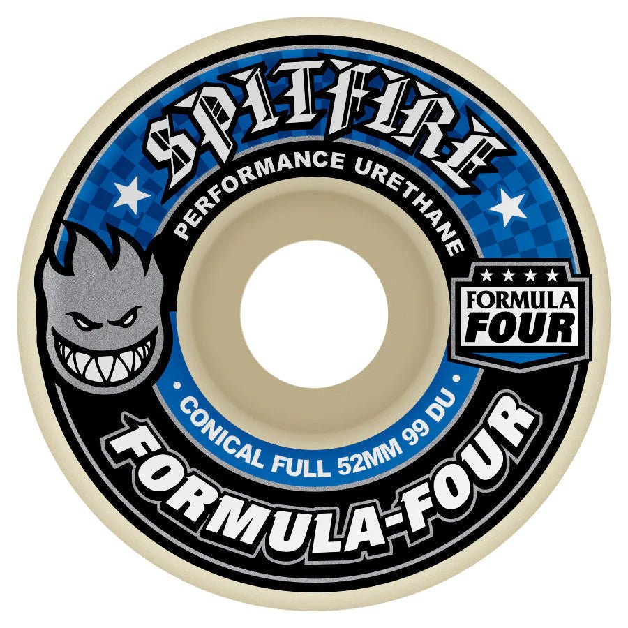 Spitfire Formula Four Conical Full Wheels - 52mm 99D - Switch Skate & Snow