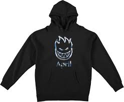 Spitfire X April Chrome Bighead Premium Hoodie - Black - Switch Skate & Snow