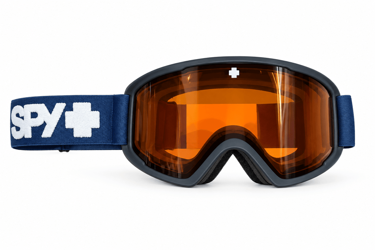 Spy 2027 Crusher Goggle - Matte Black/Blue - LL Persimmon - Switch Skate & Snow