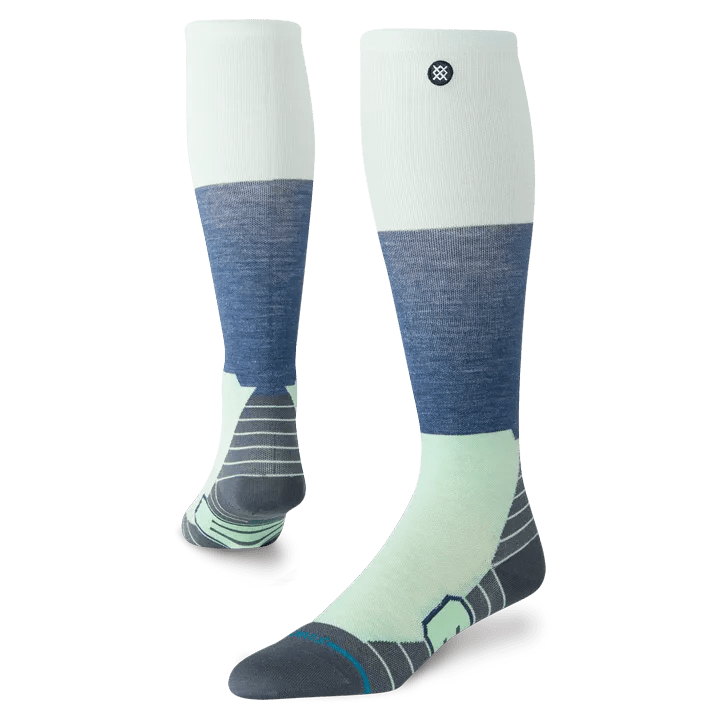 Stance 2027 Snow Womens Blocked UL Wool Socks - Light Blue - Switch Skate & Snow
