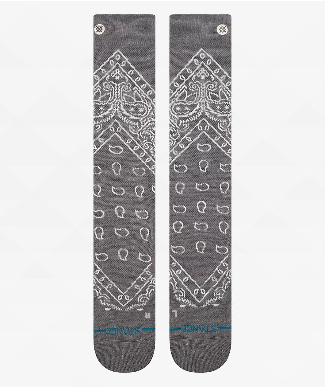 Stance Snow Barrio Mid WL Socks - Dark Grey - Switch Skate & Snow