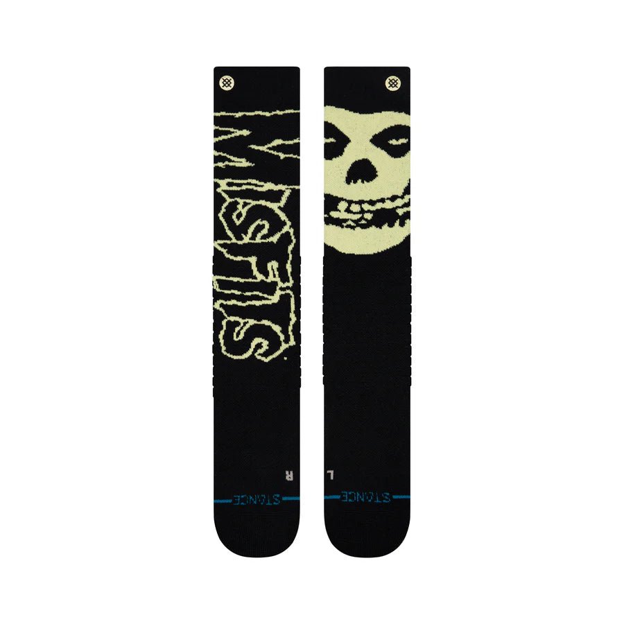 Stance Snow Misfits WL Socks - Black - Switch Skate & Snow