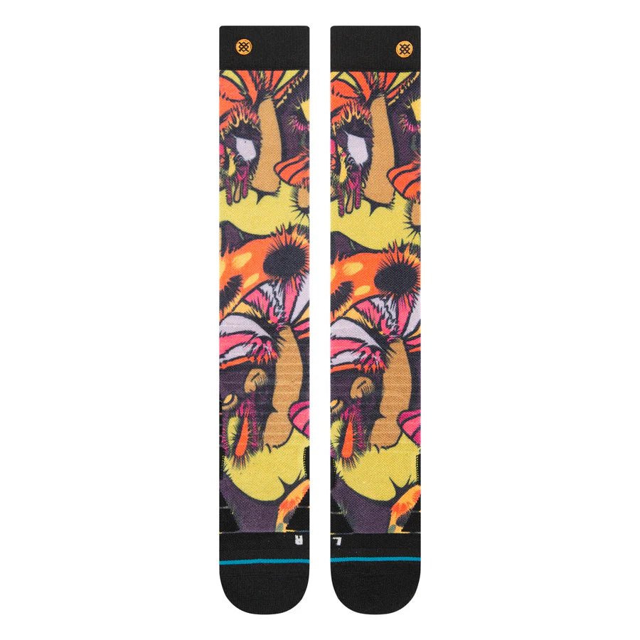 Stance Snow Mushies Socks - Maroon - Switch Skate & Snow