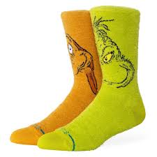 Stance Socks FTPA Grinch And Max - Green - Switch Skate & Snow