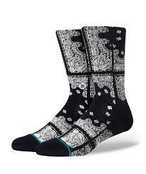 Stance Socks Lonesome Town - Black - Switch Skate & Snow