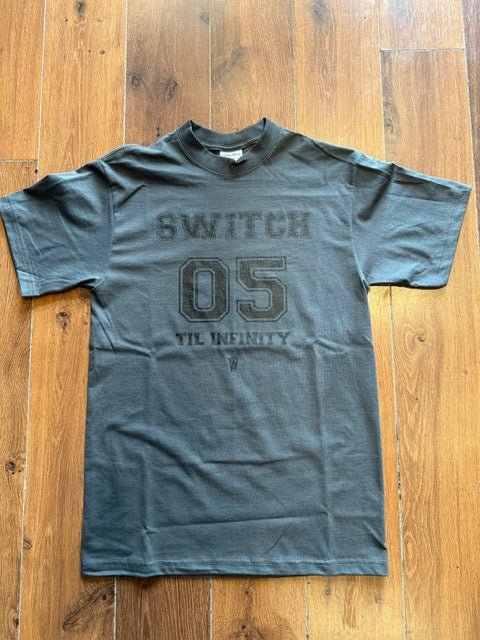 Switch 05 Til Infinity Heavyweight T-Shirt - Grey - Switch Skate & Snow