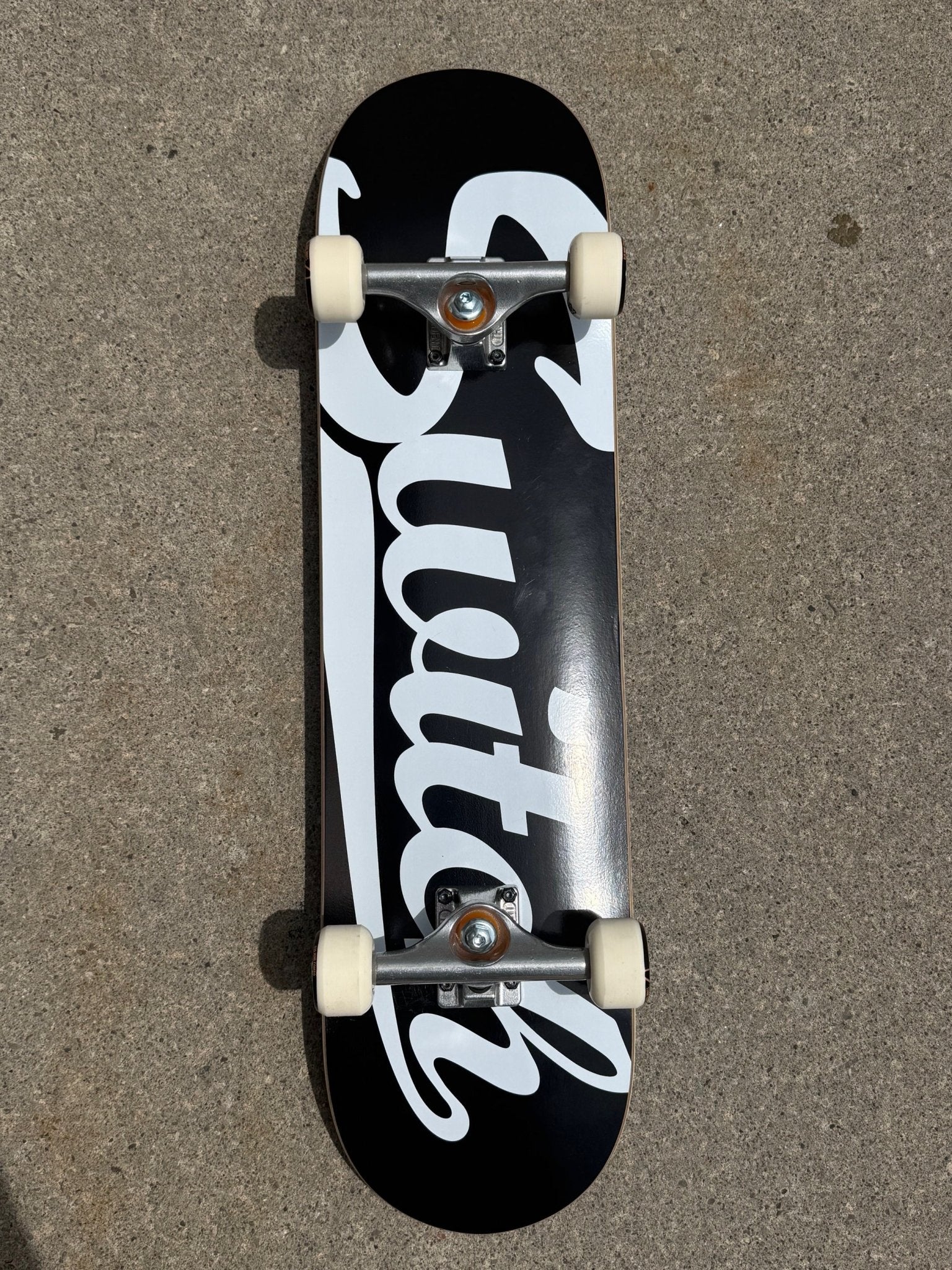 Switch Baseball Logo Complete Deck - 8.0 - Black - Switch Skate & Snow