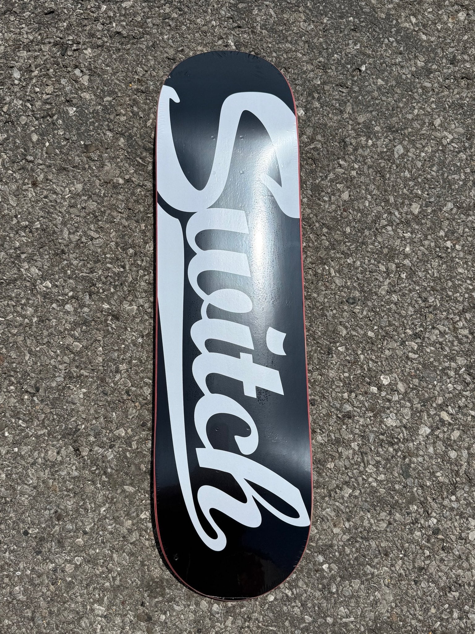 Switch Baseball Logo Deck - 8.25 - Black - Switch Skate & Snow