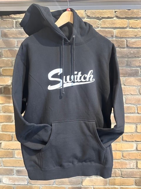 Switch Baseball Logo Heavyweight Hoody - Black - Switch Skate & Snow