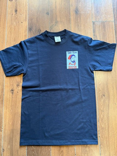 Switch ZigZag Heavyweight T-Shirt - Navy - Switch Skate & Snow