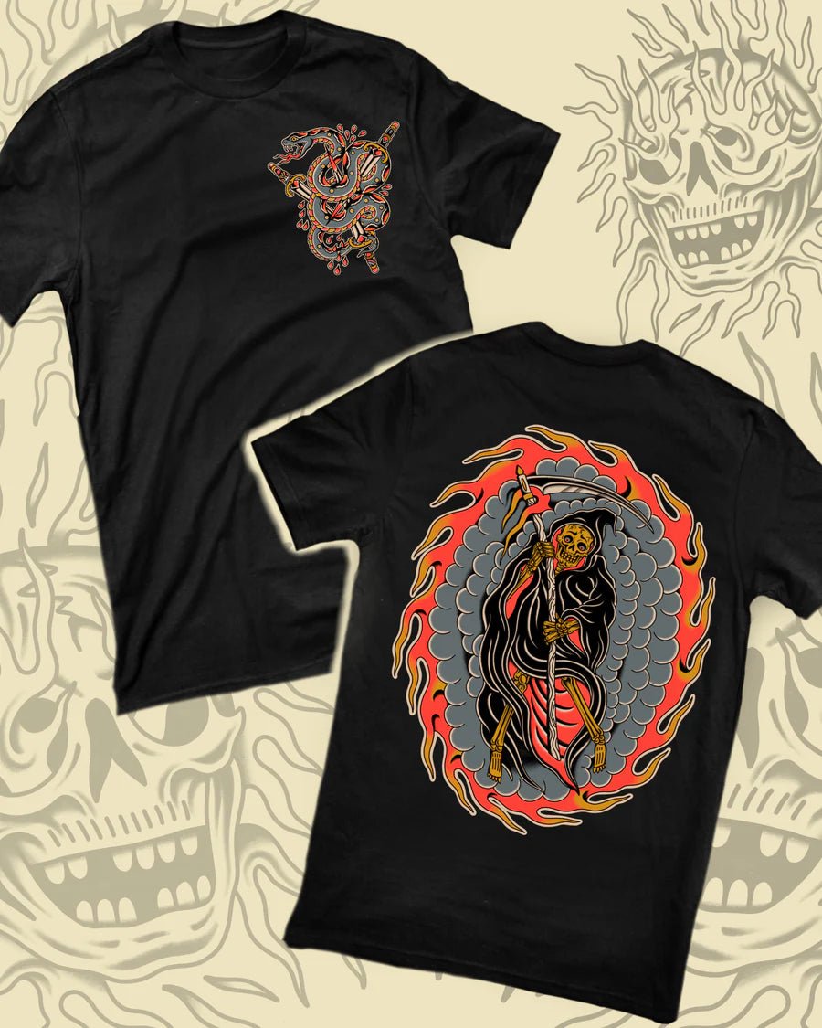 Take To The Grave - Bringer Of Death T-Shirt - Black - Switch Skate & Snow
