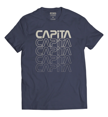 Capita Worm T-Shirt - Navy