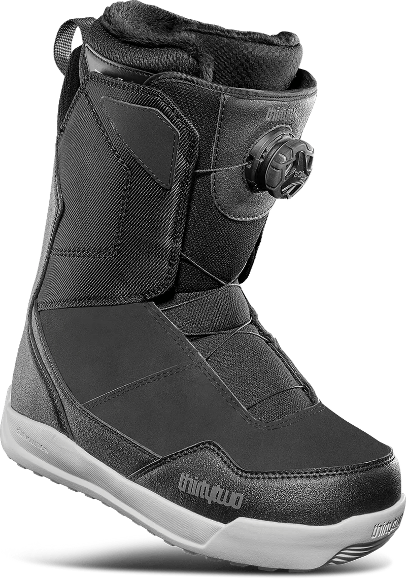 Thirty - Two Womens Shifty Boa Snowboard Boots 2025 - Black/Grey/White - Switch Skate & Snow